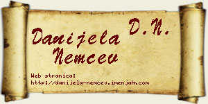 Danijela Nemčev vizit kartica